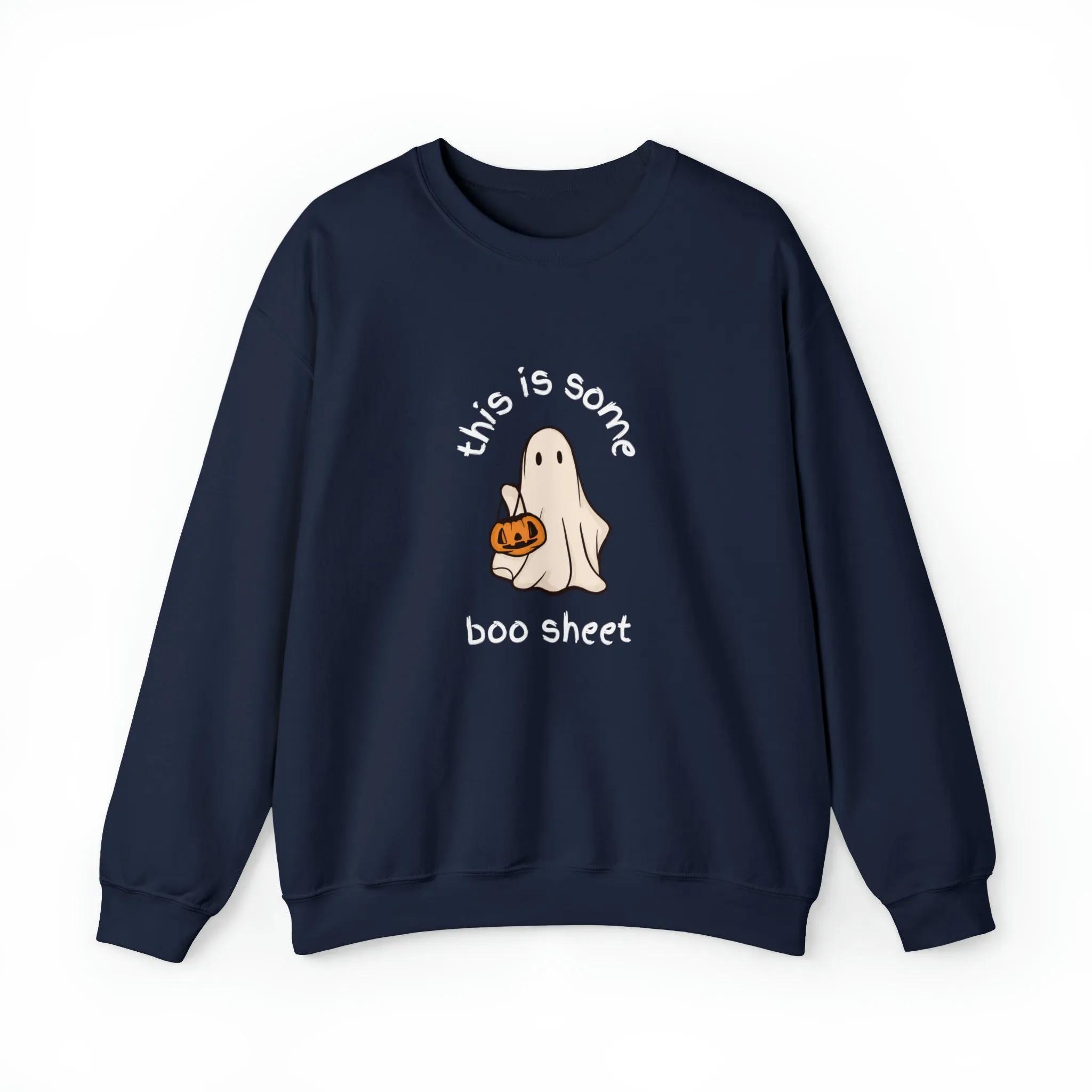 This Is Some Boo Sheet Sweatshirt, Halloween Sweatshirt, Retro Halloween Kids Shirt, Ghost Shirt,Boo Sheet Shirt,Funny Halloween Ghost Shirt