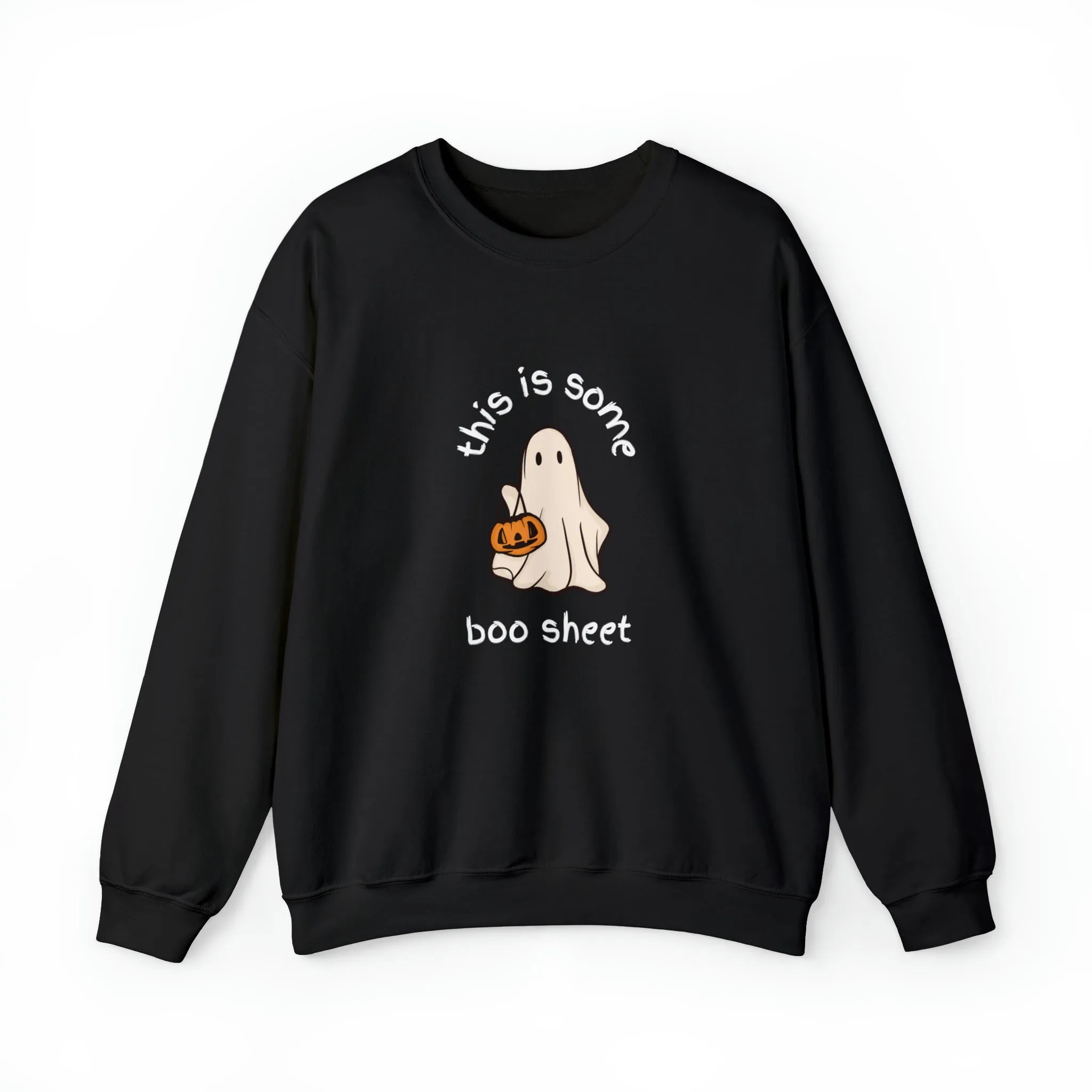 This Is Some Boo Sheet Sweatshirt, Halloween Sweatshirt, Retro Halloween Kids Shirt, Ghost Shirt,Boo Sheet Shirt,Funny Halloween Ghost Shirt