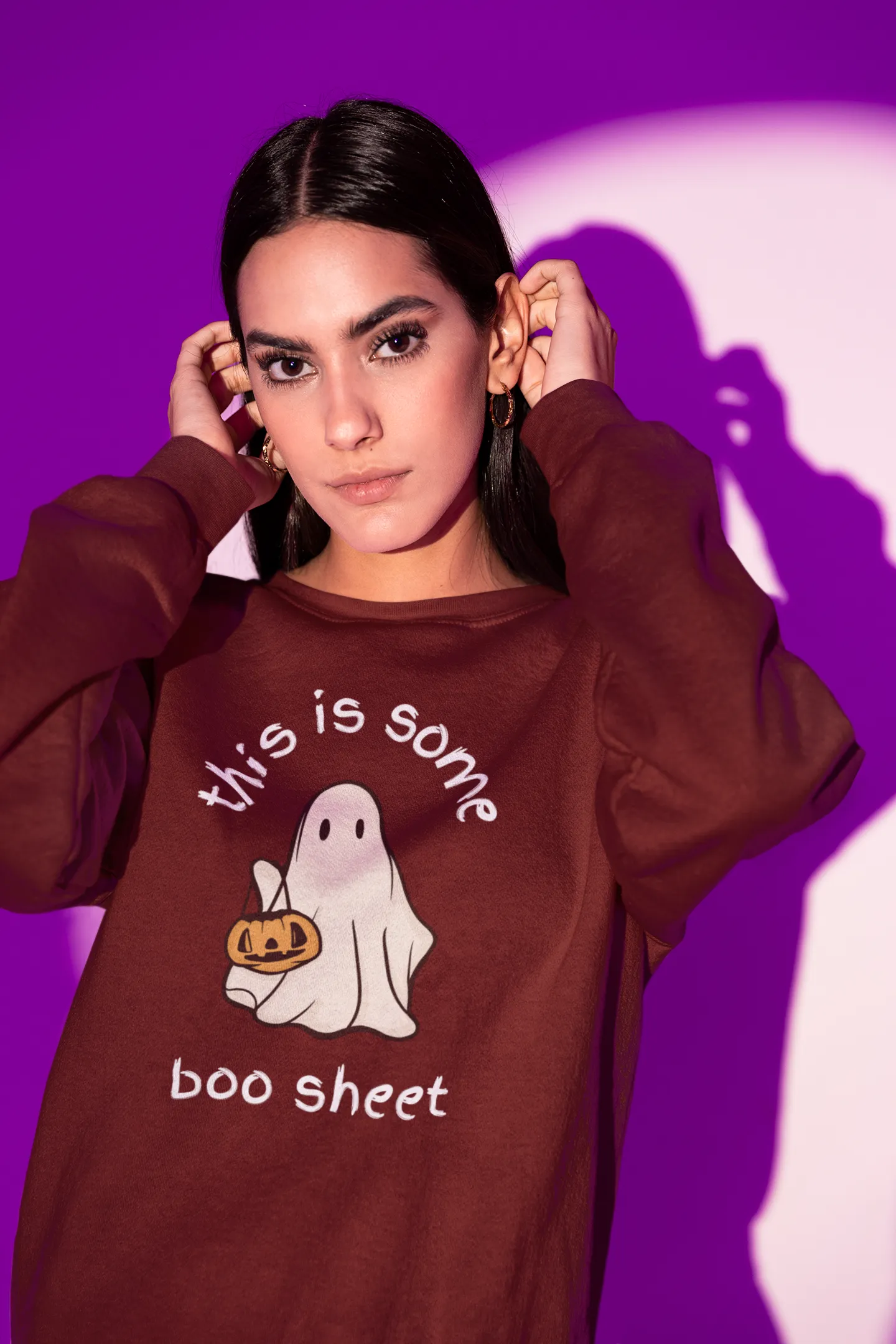 This Is Some Boo Sheet Sweatshirt, Halloween Sweatshirt, Retro Halloween Kids Shirt, Ghost Shirt,Boo Sheet Shirt,Funny Halloween Ghost Shirt