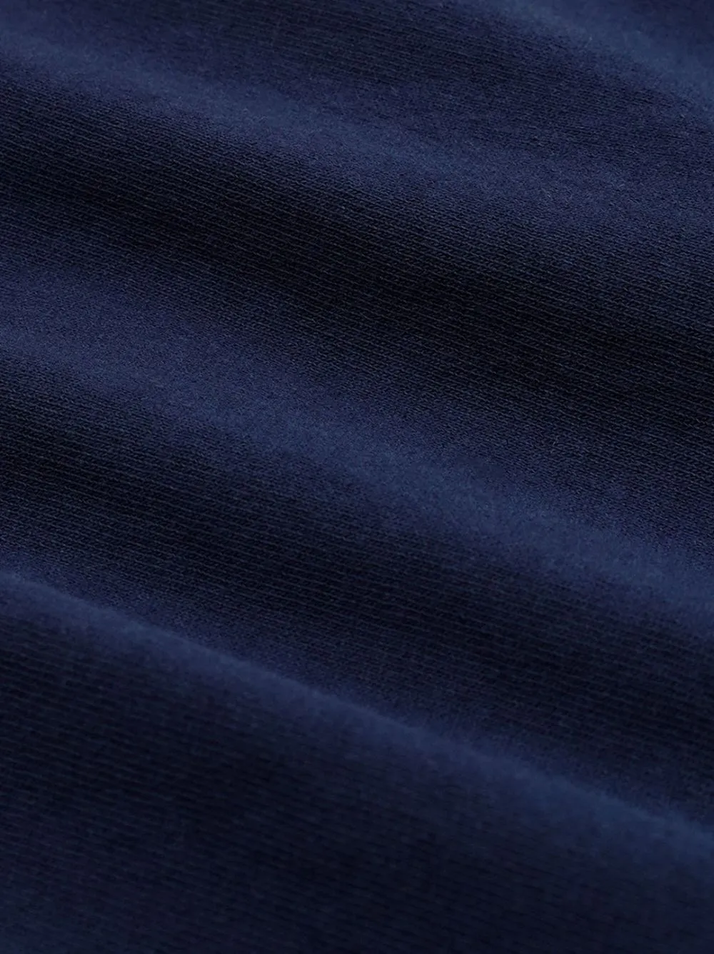 Varsity logo-print cotton hoodie