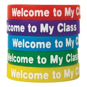 Welcome to My Class Wristbands (10-Pack)