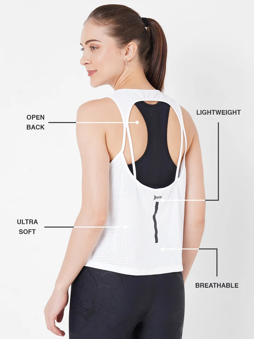 White All Day Everyday Tank