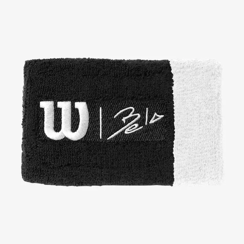 Wilson Bela (2 pieces)  Wide Sports Wristbands [WS]