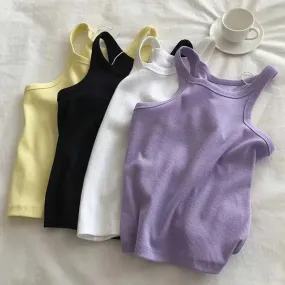 Women Tank Tops Sexy Cropped Top for Summer Style