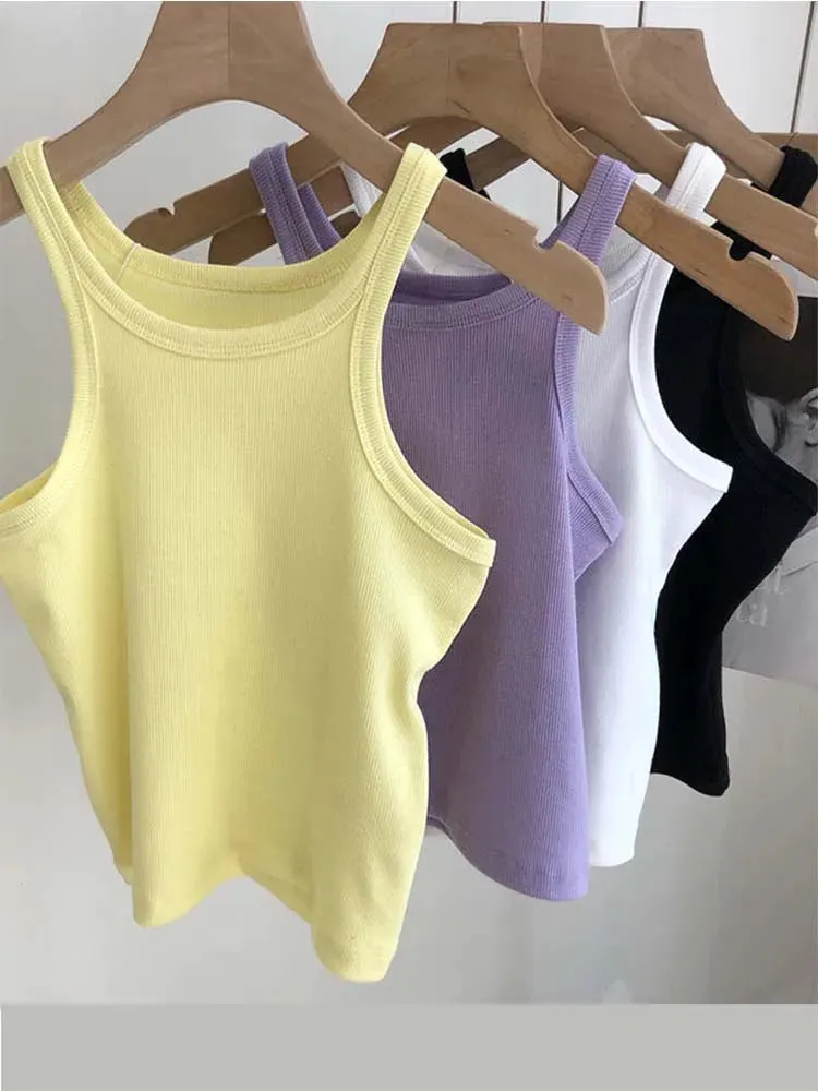 Women Tank Tops Sexy Cropped Top for Summer Style