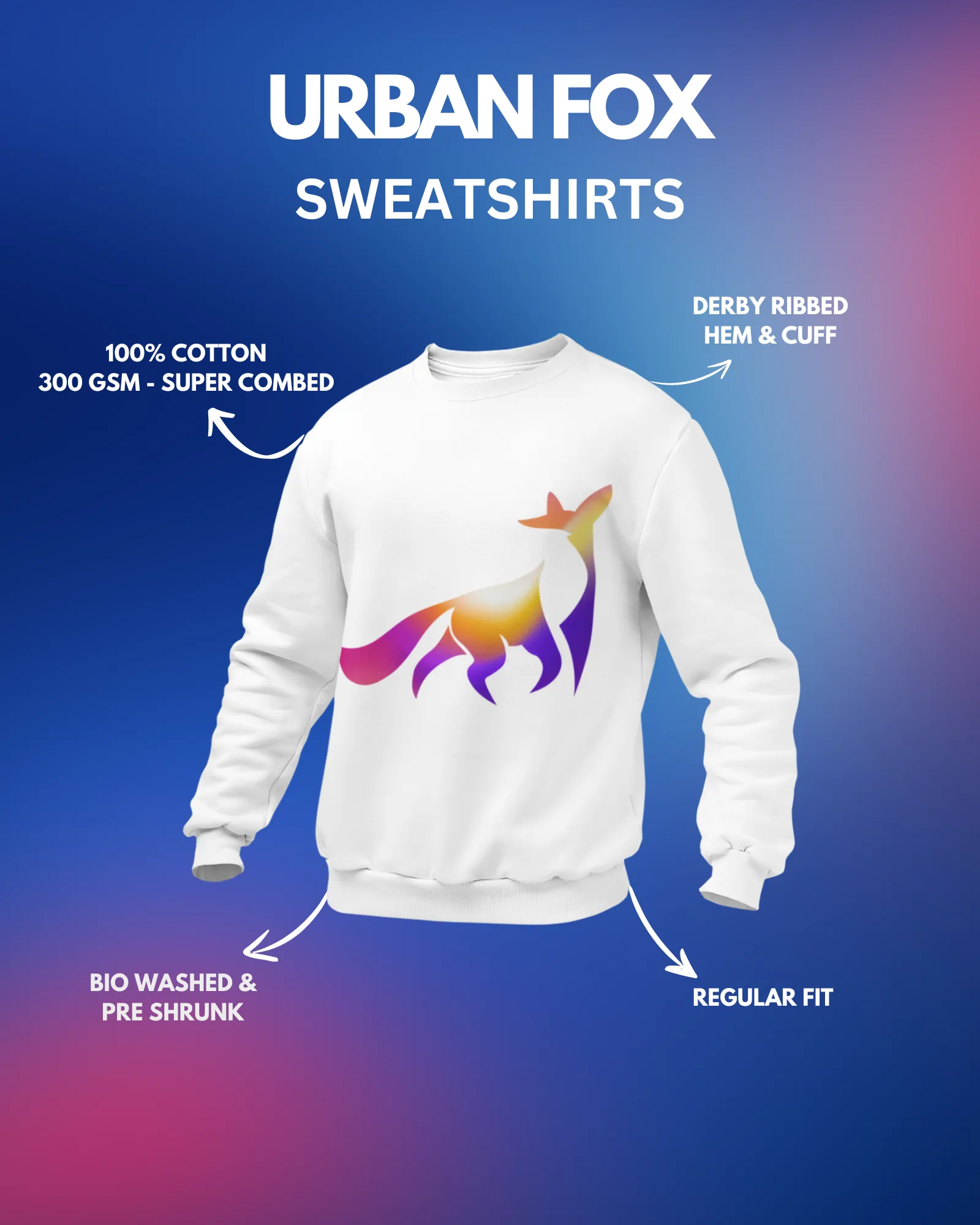 Women's Solid Sweatshirts