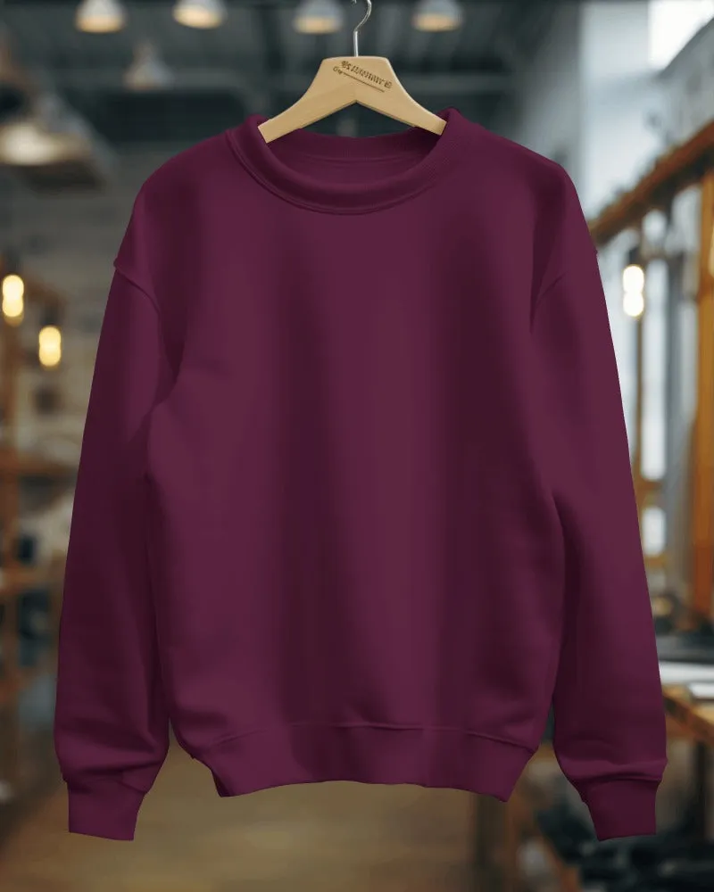 Women's Solid Sweatshirts