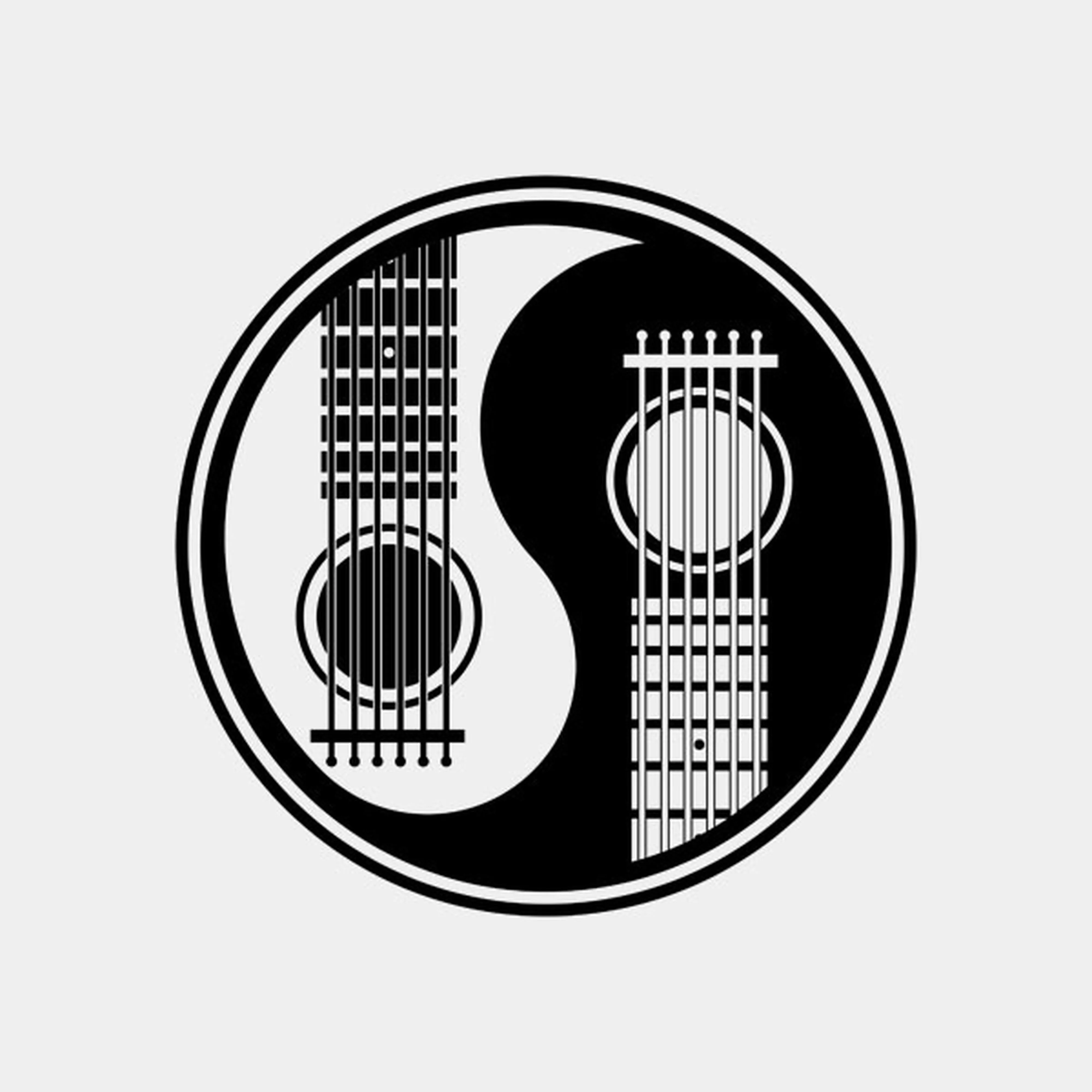 YIN-YANG-GUITAR - T-shirt
